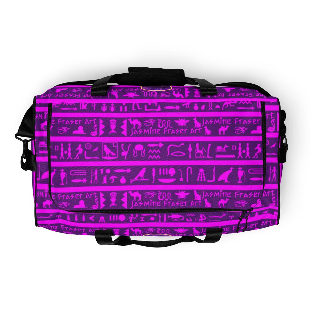 Egyptian Purple Goddess Duffle bag