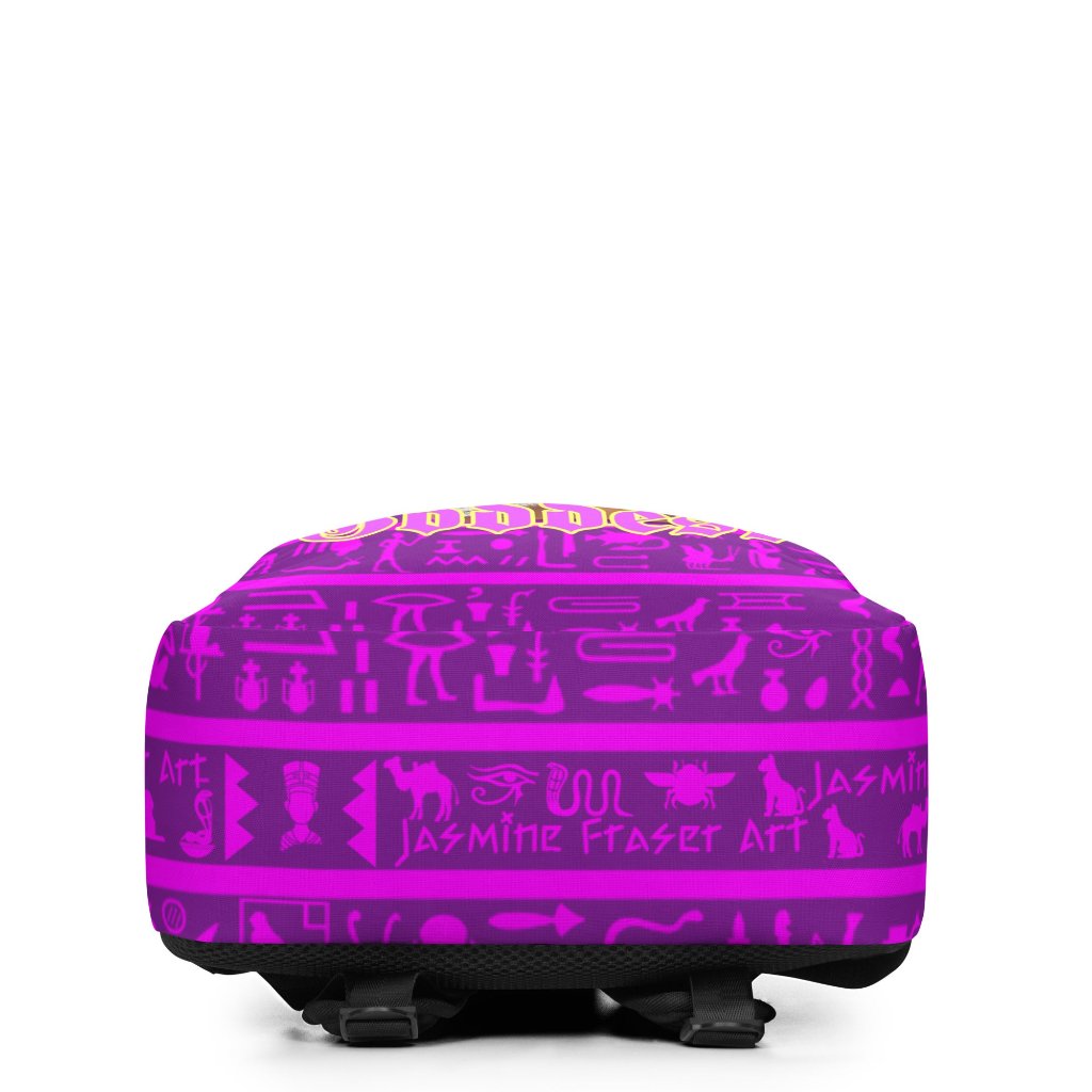 Egyptian Purple Goddess Minimalist Backpack