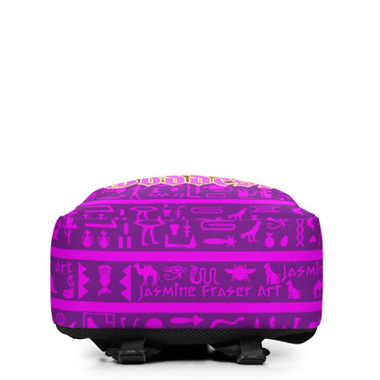 Egyptian Purple Goddess Minimalist Backpack