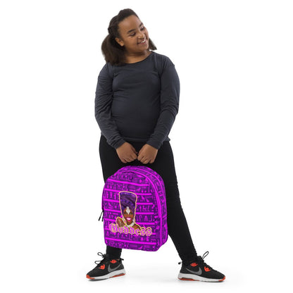 Egyptian Purple Goddess Minimalist Backpack