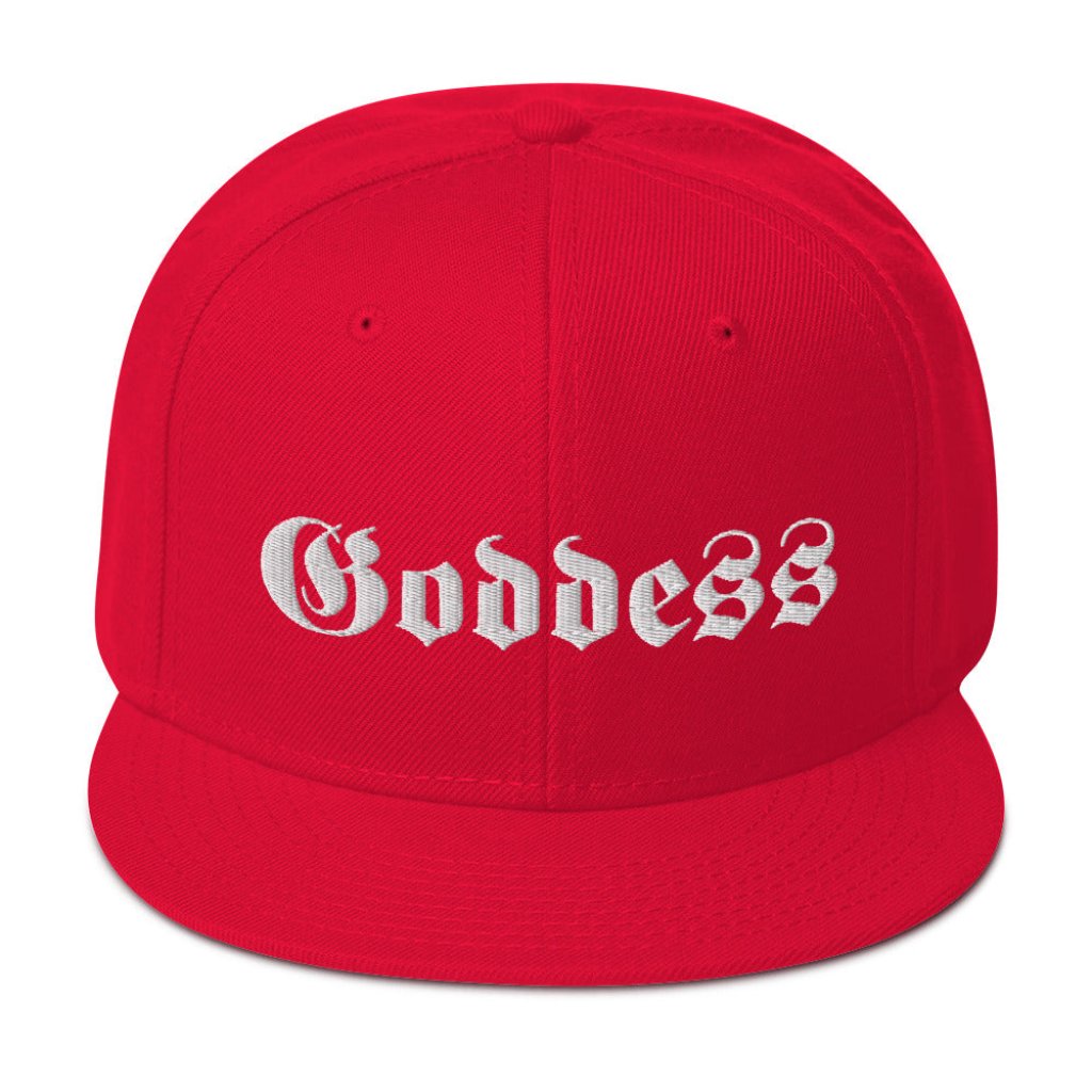 Goddess Snapback Hat